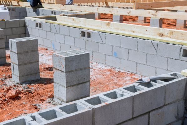 Cement Block Installation in Federal Way