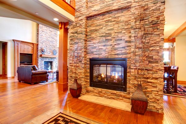 Stone Hearth Installation in Federal Way